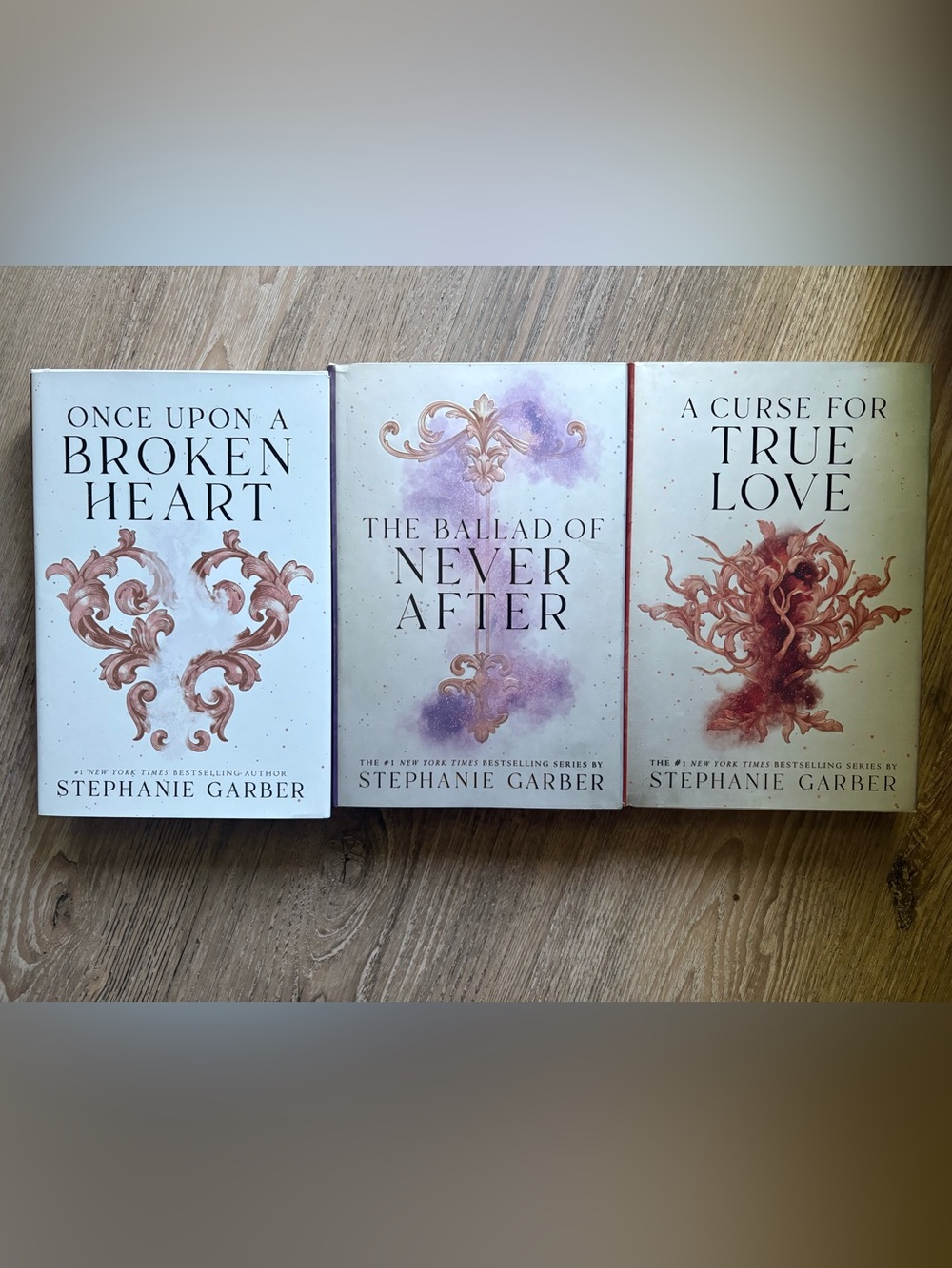 Once Upon a Broken Heart Trilogy by Stephanie Garber Signed Owlcrate Editions